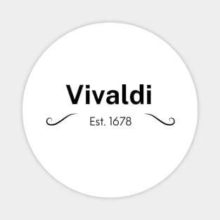 Vivaldi Est. 1678. Magnet